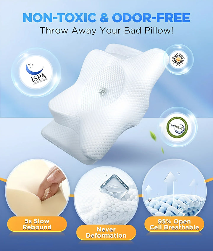 CozyRest Memory Foam Neck Pillow