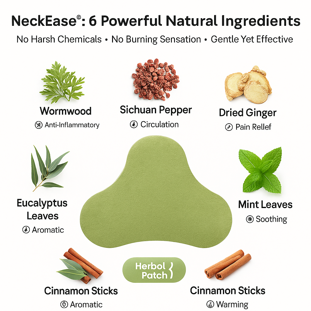 NeckEase Herbal Patches