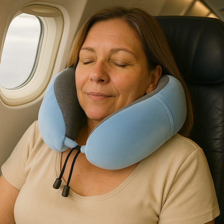 AirRest Memory Foam Travel Pillow