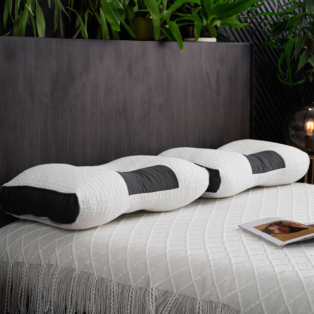 Hybrid Pillow For Back &amp; Side Sleepers - Neck Support Pillow