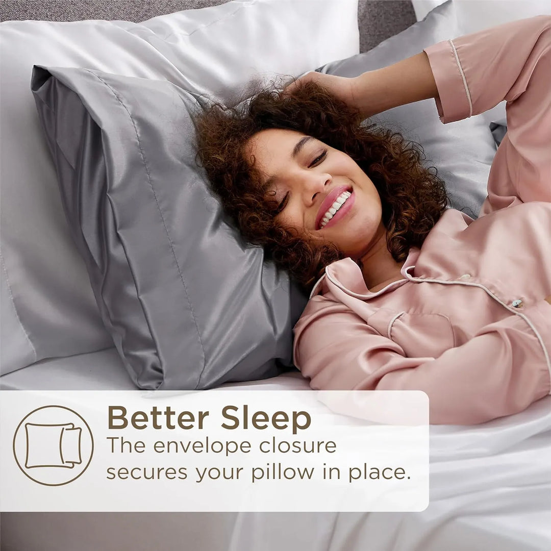 CozyRest Silk Pillow Case (2 Pack)