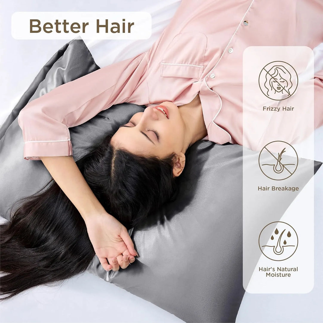 CozyRest Silk Pillow Case (2 Pack)