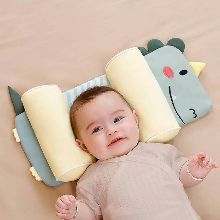 Adjustable Infant Head Support Pillow with 3D Breathable Mesh | Safe Comfort for Healthy Skull Growth