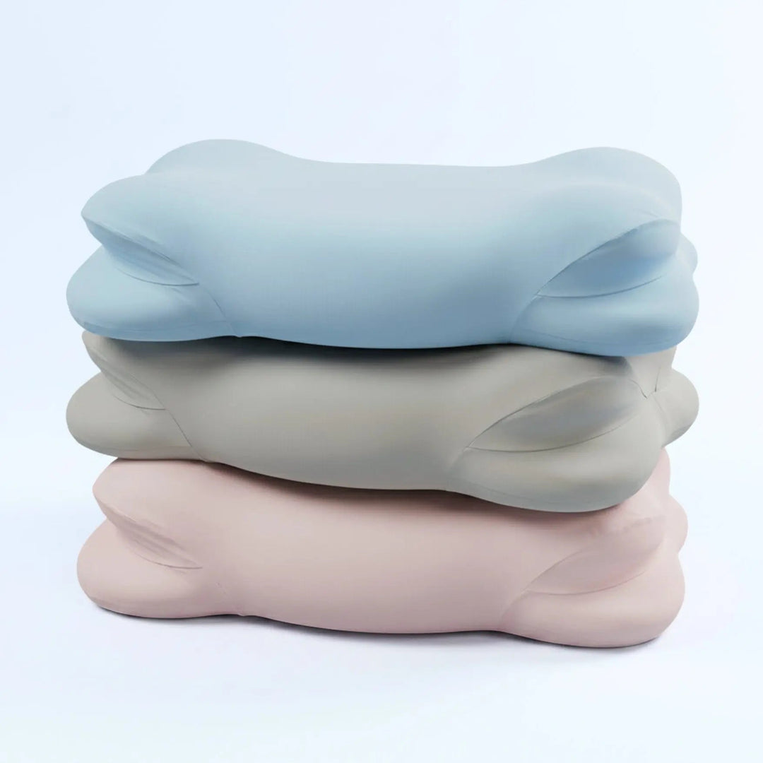 Vepine Cloud Alignment Pillow | Adjustable Fill &amp; Dual Height Design for Personalized Sleep Comfort