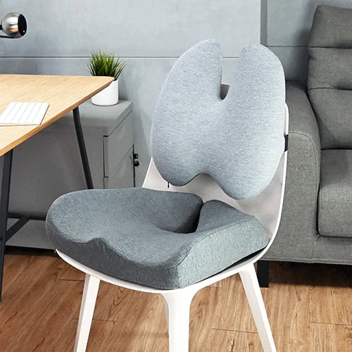 ORTHOSEAT Orthopedic Comfort Set: Seat &amp; Back Cushion