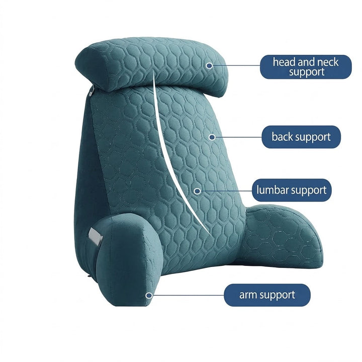 Reading Pillow with Memory Foam Support