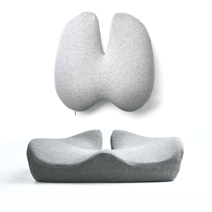 ORTHOSEAT Orthopedic Comfort Set: Seat &amp; Back Cushion