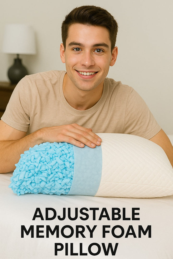 Dreamers Cooling Memory Foam Pillow