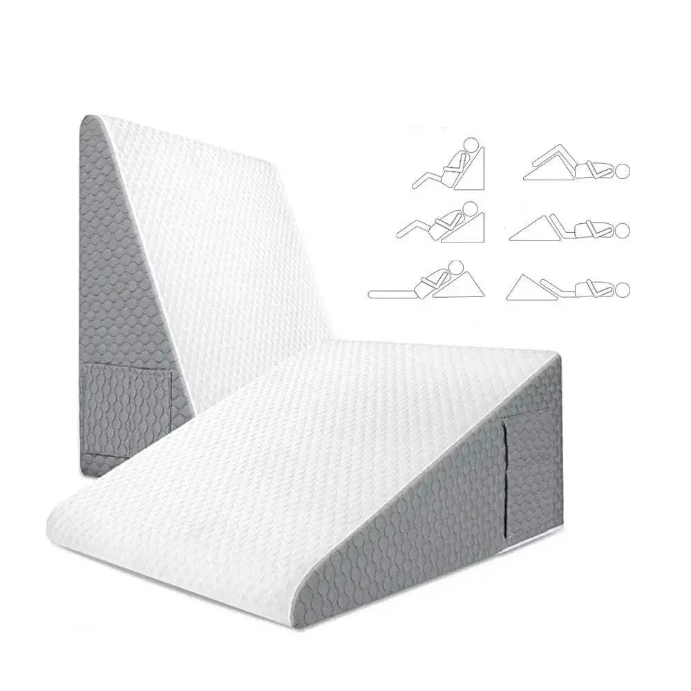 Incline Bed Wedge Pillow for Adults