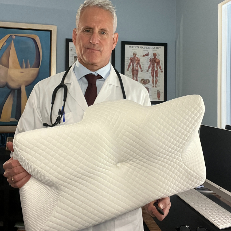 Ergonomic Neck Pillow for Pain-Free Sleep