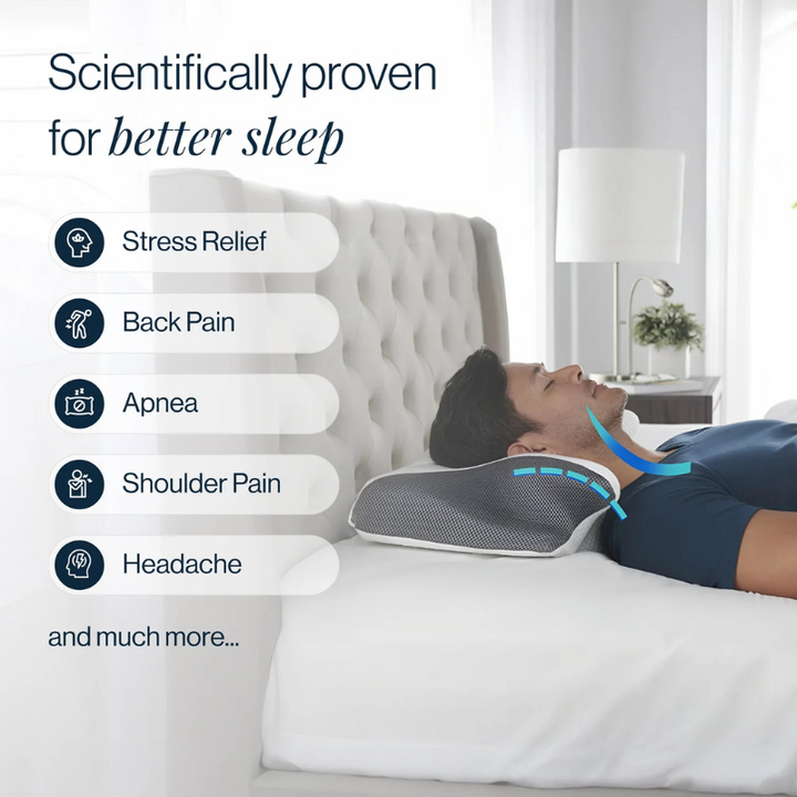 Ergonomic Neck Pillow for Pain-Free Sleep