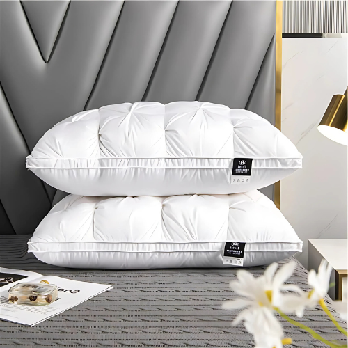Sisica | Goose Down Pillow with Knotted Design for Comfort