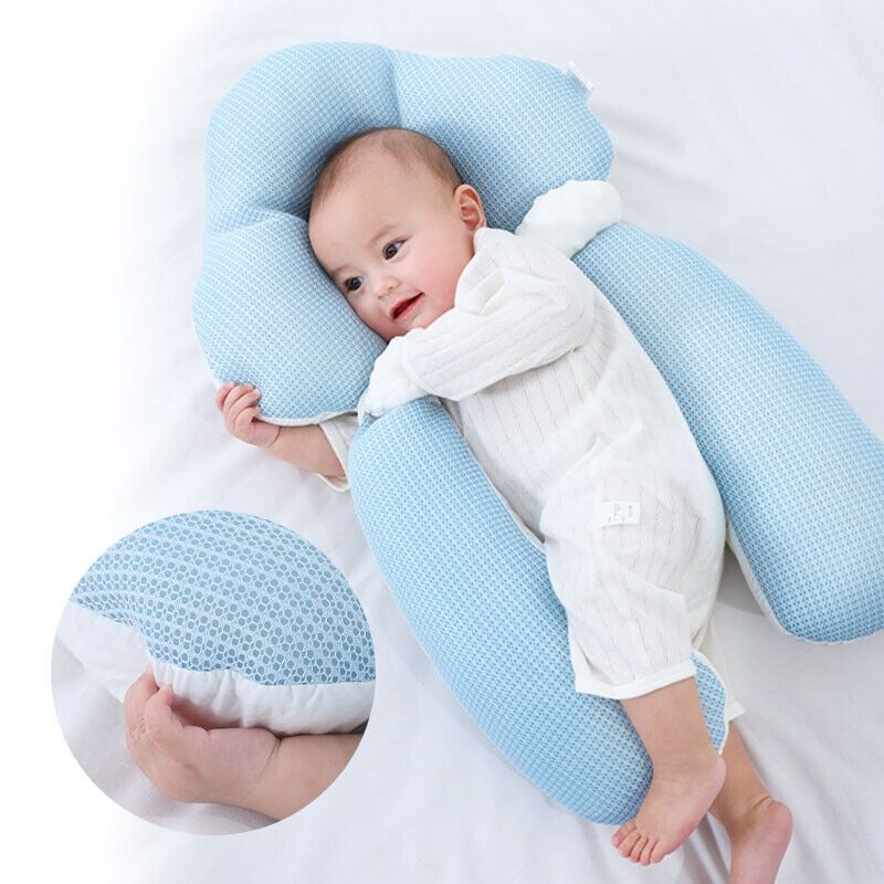 Ergonomic Sleep Cushion for Baby – Safe, Comfortable and Adjustable for Newborns (0-12 Months)