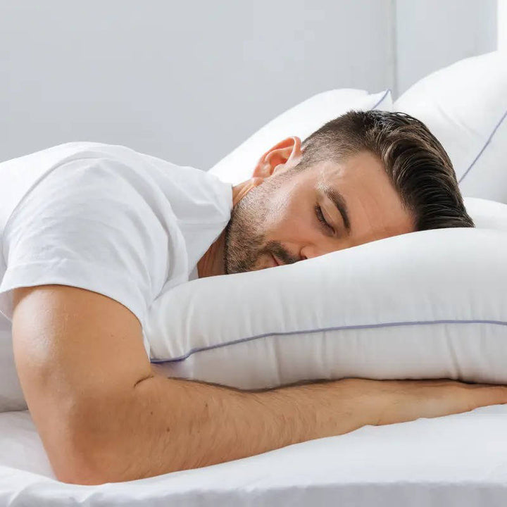 Water-Resistant and Stain Resistant Pillow, Soft Down Alternative Bed Pillow, Machine Washable Breathable Pillow