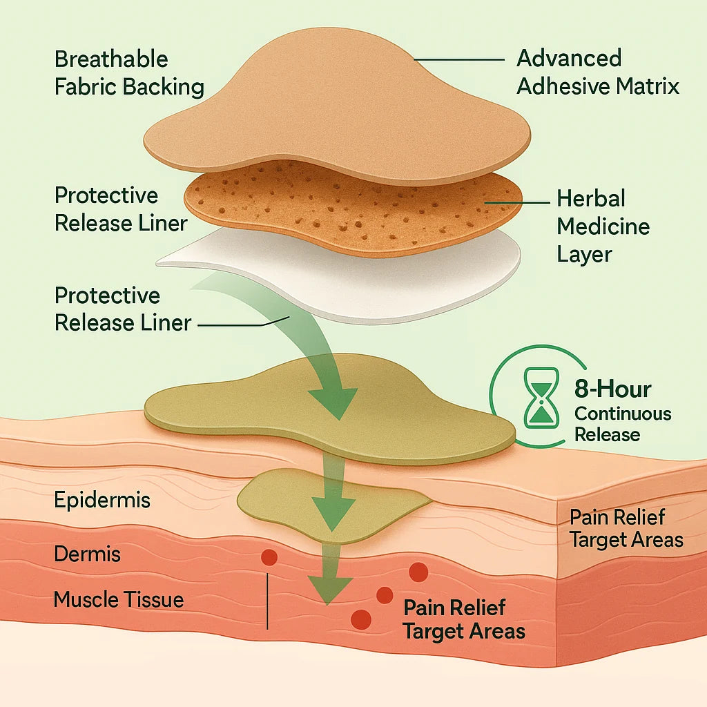 NeckEase Herbal Patches