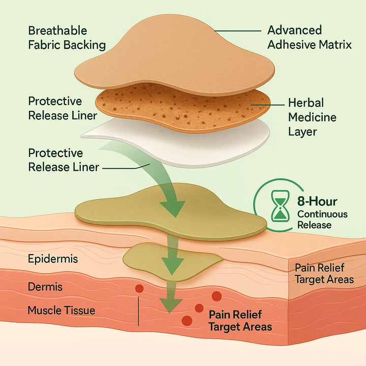 NeckEase Herbal Patches