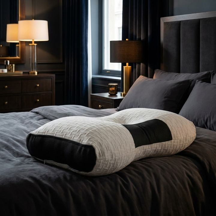 Hybrid Pillow For Back &amp; Side Sleepers - Neck Support Pillow