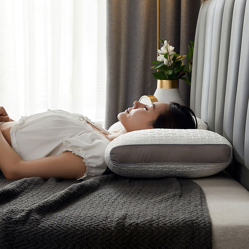 Pack of 2 - Hybrid Pillow For Back &amp; Side Sleepers - Neck Support Pillow