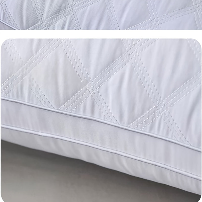 Hotel Comfort Pillow Set - 2 Hypoallergenic 3D Pillows