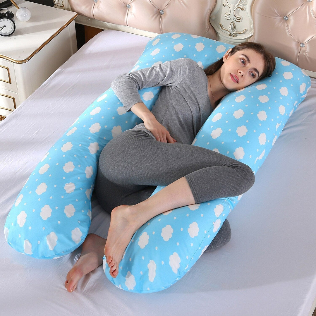 Wearclo Ergonomic U-Shaped Full Body Support Pillow