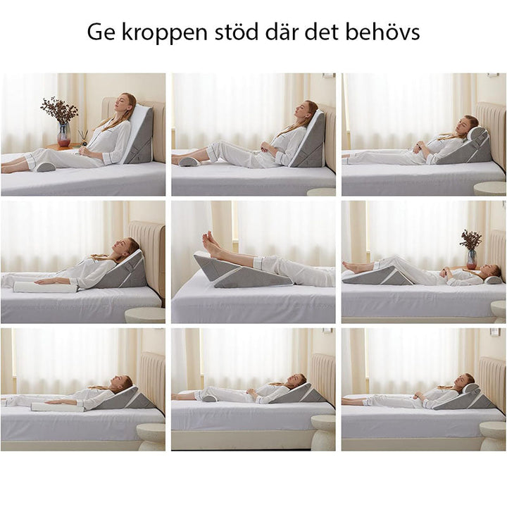 Adjustable Bed Wedge Pillow for Leg &amp; Back Support