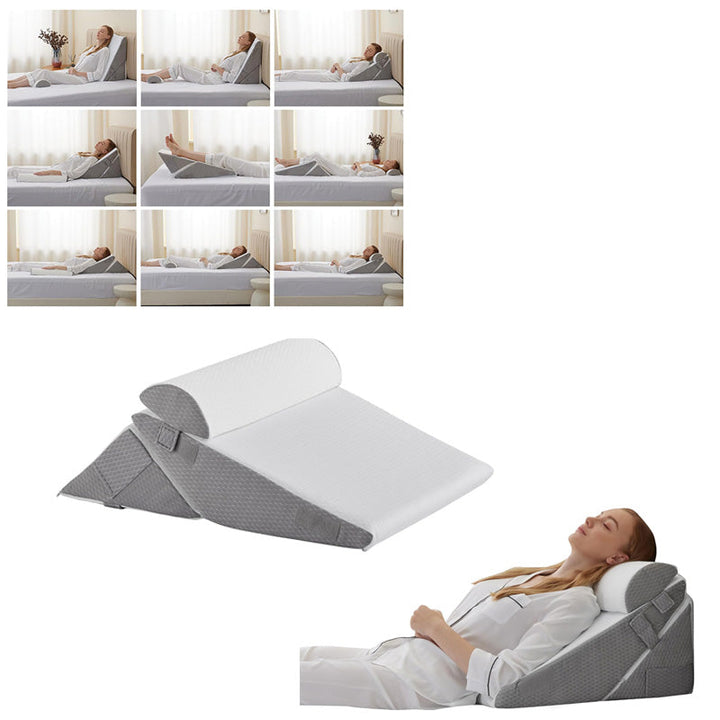 Adjustable Bed Wedge Pillow for Leg &amp; Back Support